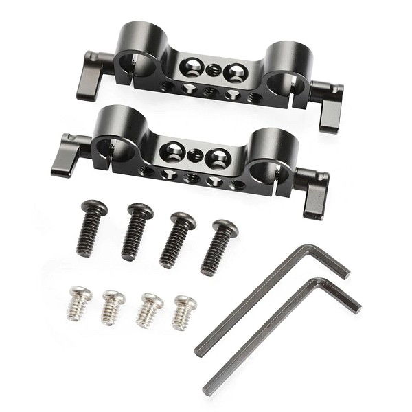 VIDEO ACCESSORIES SmallRig 2061 Super Lightweight 15mm-Railblock (2pcs Pack)
