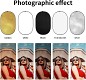 Godox 5-in-1 Gold, Silver, Soft Gold, White, Transparant Reflector disc - 80 x 120cm