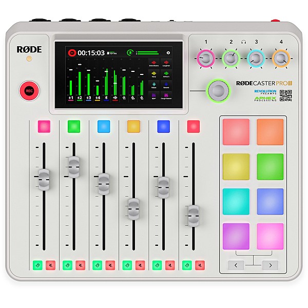 Rode Microphones, Rode Lav, Rode Wireless Rodecaster PRO II - White Κονσόλα Podcasting