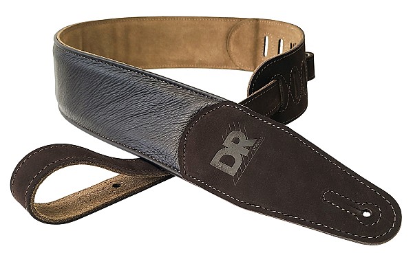 Ζώνες Κιθάρας - Μπάσου Vorson Ζώνη Κιθάρας Made in USA DR BLACK BTS-BR - BUTTER-SOFT LEATHER STRAPS