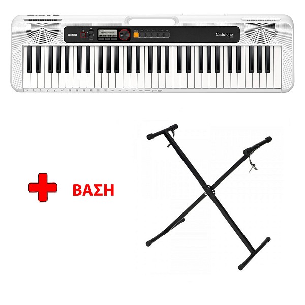 Αρμόνια & Ηλεκτρικά Πιάνα Αρμόνιο Casio CT-S200 WE 61 πλήκτρα και βάση ενισχυμένη. ΓΡΑΠΤΗ ΕΓΓΥΗΣΗ 2 ΧΡΟΝΙΑ