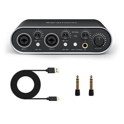 Saramonic MV-Mixer Dual Channel Audio Interface