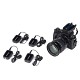 Saramonic Blink 500 ProX B8 4-Person Wireless Clip-On Mic System with On-Board Recording, N/C and Lavaliers
