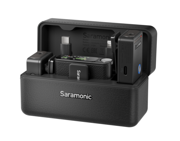Saramonic Wireless Smart Microphone. Saramonic Ultra 3-Person Digital Wireless System for Cameras and Mobile Devices