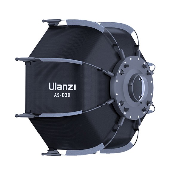 ΦΩΤΙΣΜΟΣ Ulanzi AS-D30 Octagonal Softbox With Mini Bowens Mount And Grid 30cm