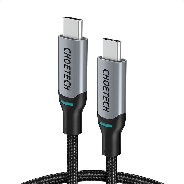 ΕΝΕΡΓΕΙΑ Choetech USB-C to USB-C Nylon Cable 100W 1.8M XCC-1002