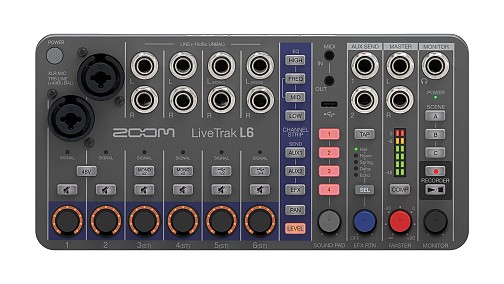 ZOOM LiveTrak L-6 Πολυκάναλος Εγγραφέας