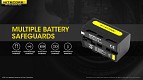 Nitecore NP-F750 battery pack 5200mAh 38.5Wh