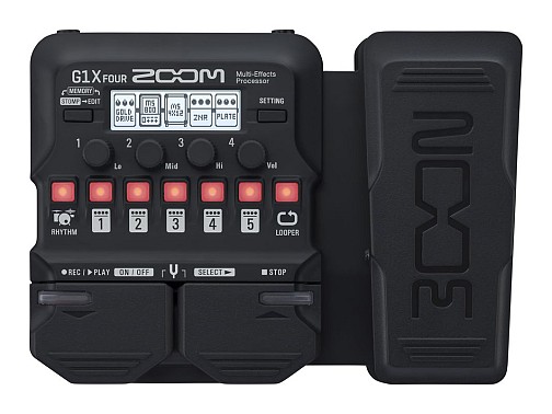 Πολυεφέ Ηλεκτρικής Κιθάρας ZOOM G1Χ FOUR