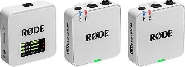 Wireless Go III - Gen 3 White - Dual channel wireless microphone system