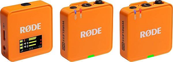 Wireless Go III - Gen 3 Orange - Dual channel wireless microphone system