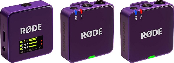 Wireless Go III - Gen 3 Purple - Dual channel wireless microphone system