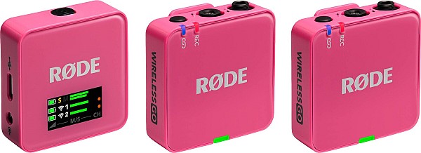 Wireless Go III - Gen 3 Pink - Dual channel wireless microphone system