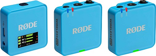 Wireless Go III - Gen 3 Blue - Dual channel wireless microphone system