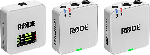 Wireless Go III - Gen 3 White - Dual channel wireless microphone system