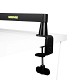 Gator Low Profile Boom SH-BROADCAST2. Arm Articulating Desktop Mic Stand