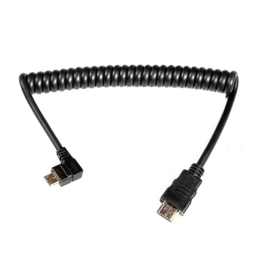 Caruba HDMI-MiniHDMI Spring Wire Angled
