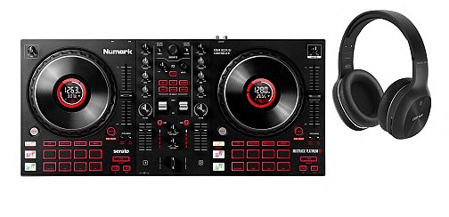 NUMARK Mixtrack Platinum FX DJ Controller Bundle, με Aκουστικά EDIFIER W800BT PLUS BK