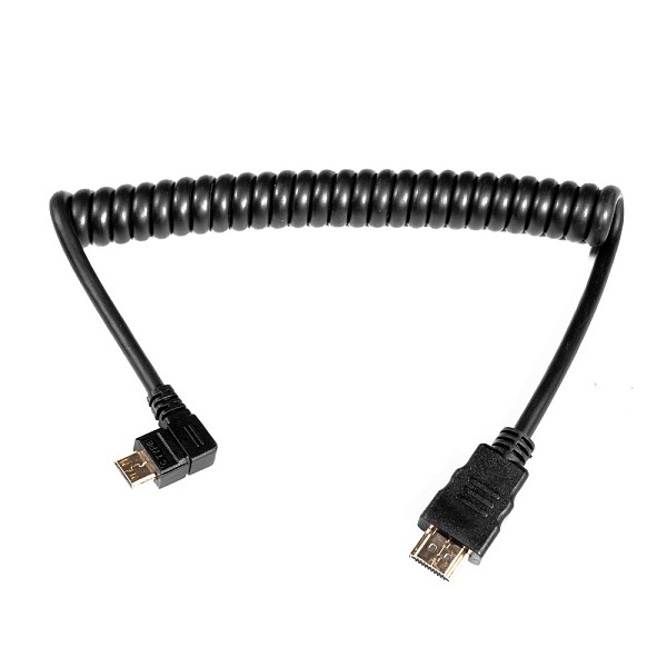 ΦΩΤΟΓΡΑΦIΑ/VIDEO Caruba HDMI-MiniHDMI Spring Wire Angled