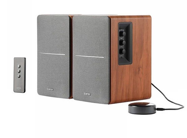 Edifier R1280T WiiM Mini Smart Hi-Fi Ασύρματο Ηχείο Brown
