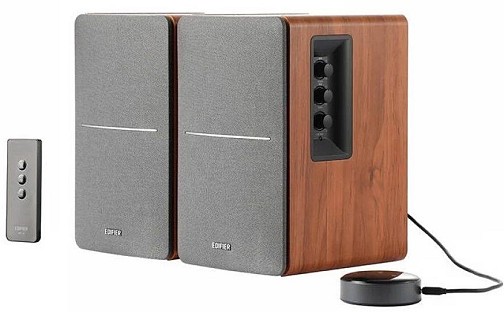 Edifier R1280T WiiM Mini Smart Hi-Fi Ασύρματο Ηχείο Brown