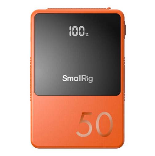 SmallRig VB50 mini V Mount Batter（Orange）
