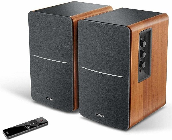 Edifier R1280TS Αυτοενισχυόμενα Ηχεία με Bluetooth 42W (Ζεύγος) Καφέ