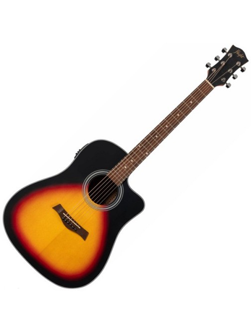 FLIGHT GUITARS D-175CE SB Electro Acoustic Guitar