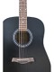 FLIGHT GUITARS D-175 BK Acoustic Guitar