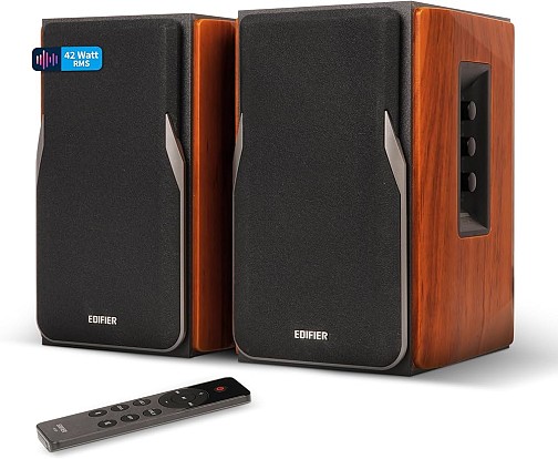 Edifier R1380DB Αυτοενισχυόμενα Ηχεία με Bluetooth 42W (Ζεύγος) Brown