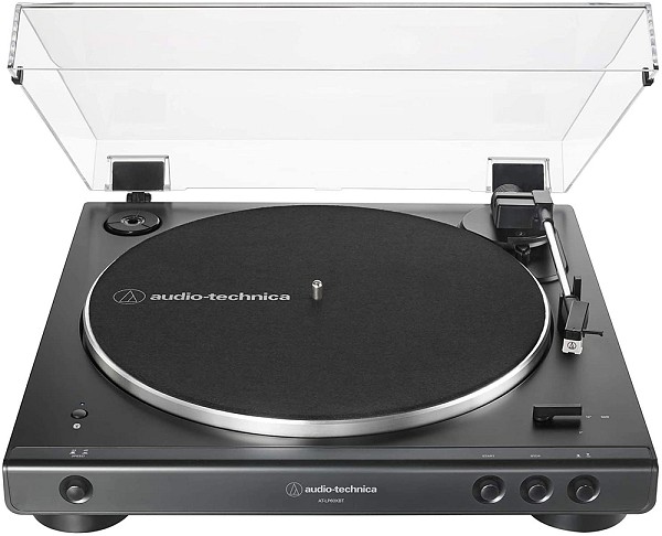 Audio Technica AT-LP60XBT Black - Πικάπ Bluetooth με αυτόματο Belt drive