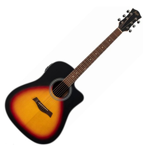 FLIGHT GUITARS D-175CE SB Electro Acoustic Guitar