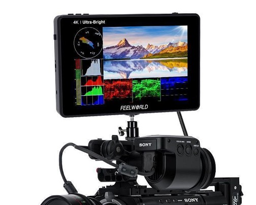 Feelworld 7 LUT7 (HDMI) Touch Monitor with Waveform/ Vector Scope