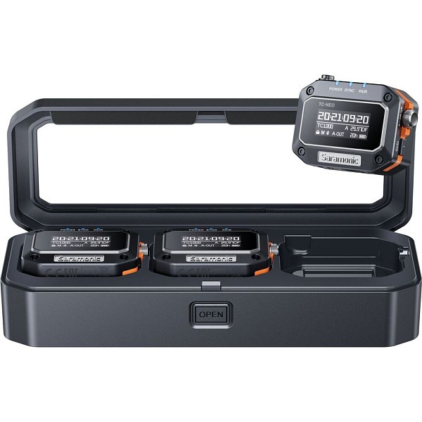 Saramonic TC-NEO KIT Timecode Generator 3-Pack w/ Charging