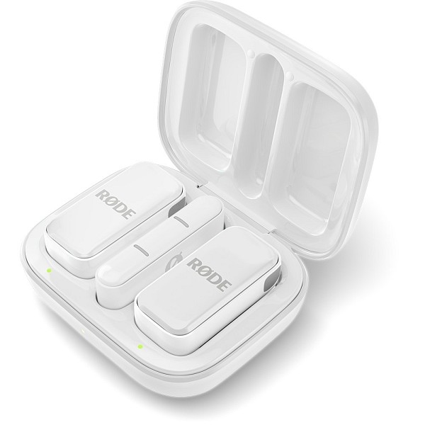 RODE Wireless Micro Type-C White Ασύρματο Μικρόφωνο Πέτου (Σετ)