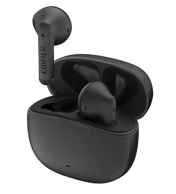 Edifier W100TBK Earbud Bluetooth Handsfree Ακουστικά με Αντοχή στον Ιδρώτα και Θήκη Φόρτισης.