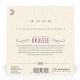 D\'Addario EJ65C Clear Nylon Χορδές Concert Ukulele