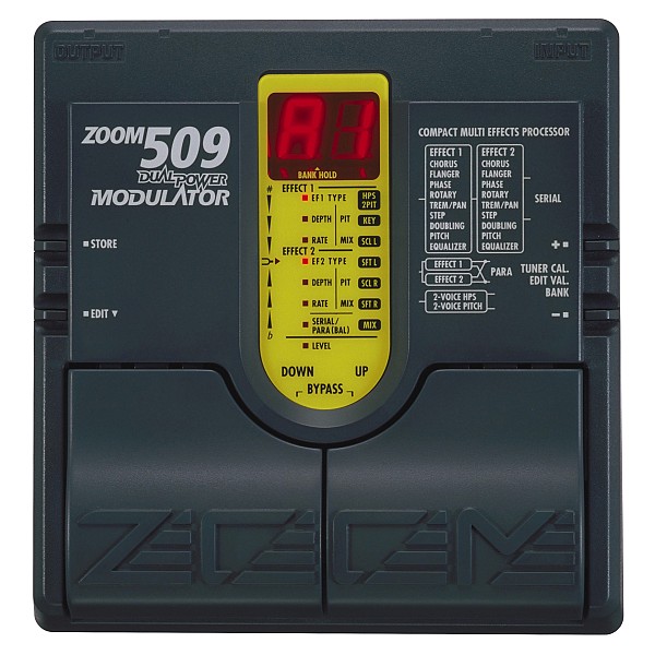Πολυεφέ Ακουστικών Oργάνων ZOOM 509 Dual Power Modulator.