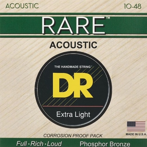 DR RARE Phosphor Bronze RPL-10 ( 10-48 ) Σετ Χορδές ακουστικής κιθάρας