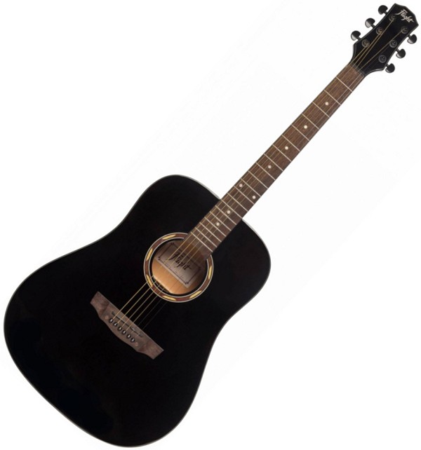 FLIGHT D-130 BK BK Acoustic Guitar