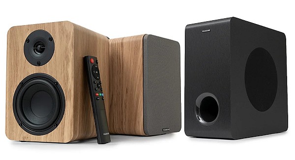 VULKKANO A4 ARC MKII + SUB6 MKII Αυτοενισχυόμενα Ηχεία (Ζεύγος)+ SUB. BROWN