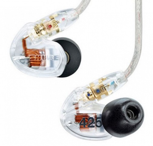 Ακουστικά in-ear Shure SE-425 CL Διάφανο
