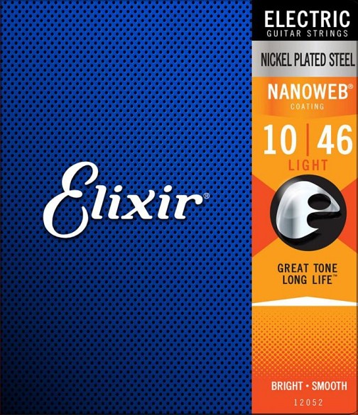 ELIXIR 12052 Nanoweb Light Χορδές Ηλεκτρικής Κιθάρας
