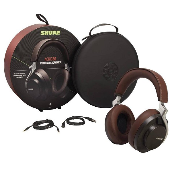 Ακουστικά Headphones Shure Ασύρματα ακουστικά Shure AONIC 50 BR
