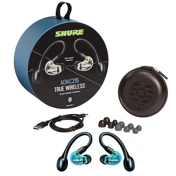 Ακουστικά in-ear Shure Ασύρματα ακουστικά in-ear Shure SE215SPE-B-TW1-EFS Blue
