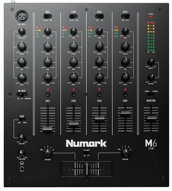 Numark DJ Controller-Μίκτες DJ NUMARK M-6 USB Μίκτης DJ