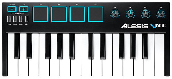 Alesis MIDI Controllers ALESIS V-Mini Midi Keyboard USB