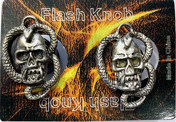 Ανταλλακτικά Μουσικών οργάνων Flash Knob A14-FK006BK Φωτιζόμενα Volume & Tone