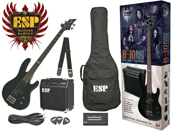 Μπάσα Esp-Ltd LTD ηλεκτρικό μπάσσο B-10 Pack.