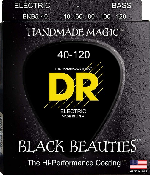 DR BLACK BEAUTIES 5-ΧΟΡΔΟΥ BΚΒ5-40 (40-120) Σετ Χορδές μπάσσου